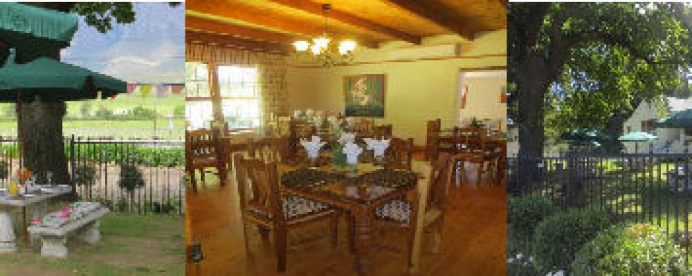 Slanghoek Mountain Resort Restaurant